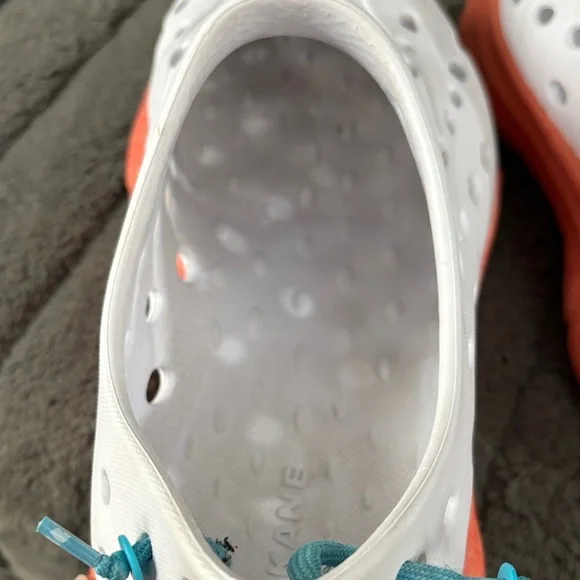 KANE recovery, shoes White and Coral Slip-On Shoes SZ 12 - Picture 10 of 14
